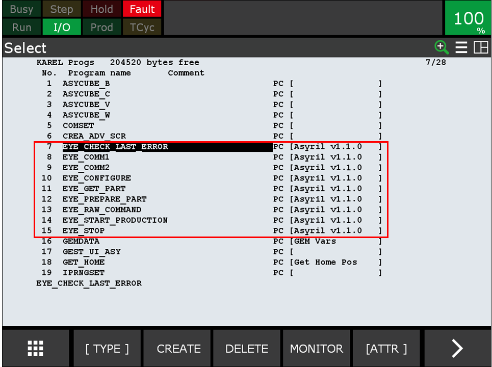 Plugin installation — EYE+ FANUC Plugin 1.1.0 documentation